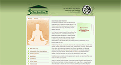 Desktop Screenshot of greenyogahouse.com